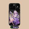 HSR Castorice Matte Surface Magsafe Mobile Phone Case for iPhone 17 16 15 14 13 12 11 Air Pro Max Plus Colorful Cover