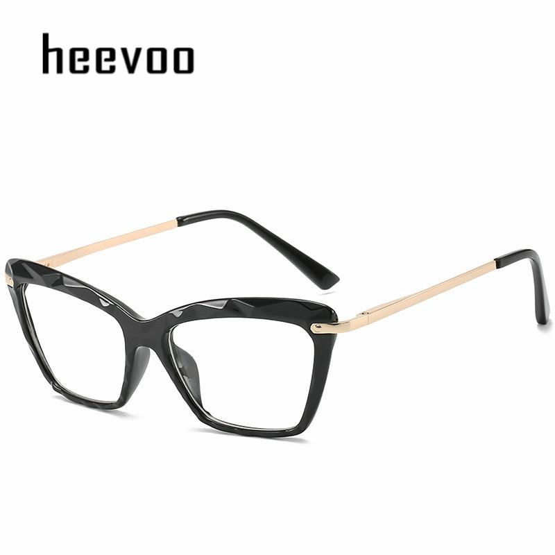 New Sexy Cat Eye Glasses Women Transparent Vintage Designer Eyewear Clear Optical Frame Oculos Fashion Accessory