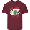 Torn Lebanon Flag Lebanese Day Football Unisexs Light Cotton TShirt