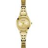 Verziertes goldfarbenes Edelstahl-Damenuhr-Quarzwerk GW0609L2 Tessa Uhr