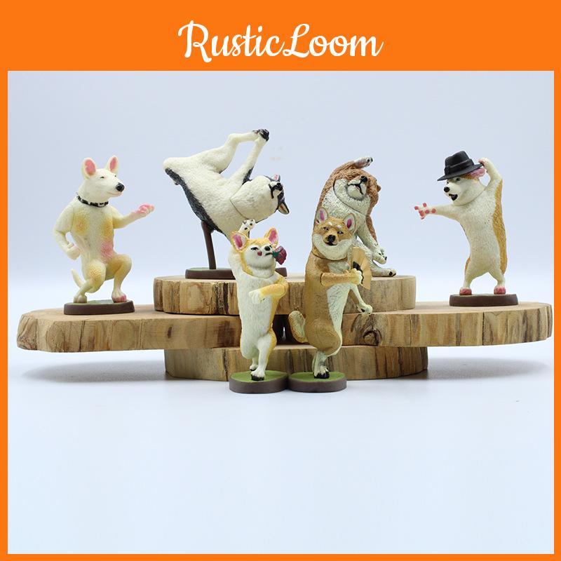 Dog Dance Master Pvc Figurines Set For Kids And Collectors