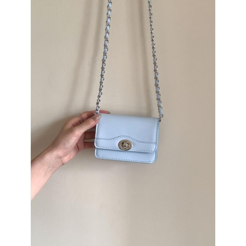 New clamshell small square bag women's fashion cute mini lipstick chain bag niche design messenger bag bag