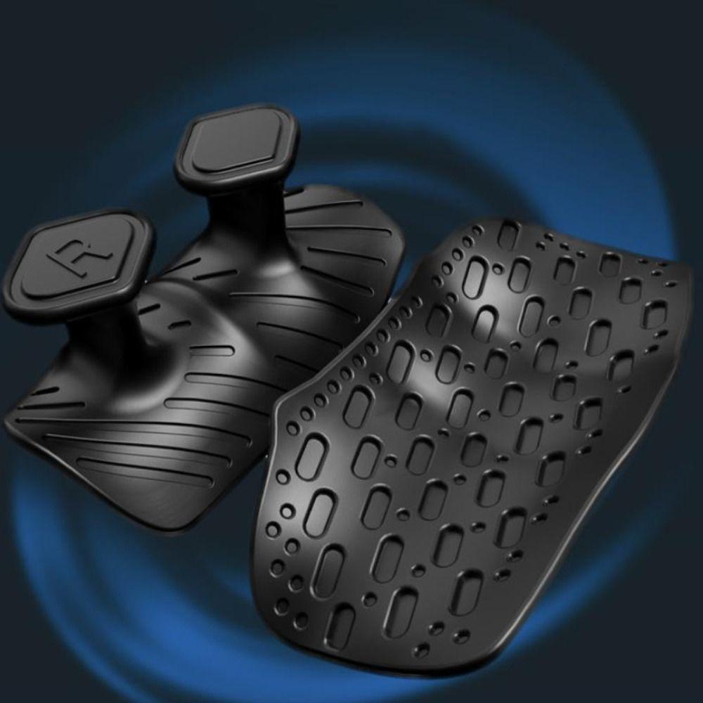 1 Pair Elastic Workout Gym Gloves Ergonomic Silicone Palm Grips Weight Lifting Grips Pull-ups