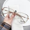 Glitter Metal Frame Reading Glasses Women Men Anti Blue Light Presbyopic Eyeglasses Anti-Fatigue Hd Eyeglasses Diopter 0To+4.0