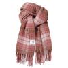 Autumn and Winter New Lilac Plaid Scarf Female Korean Atmosphere Couple Shawl Versatile Light Luxury High-end Scarf