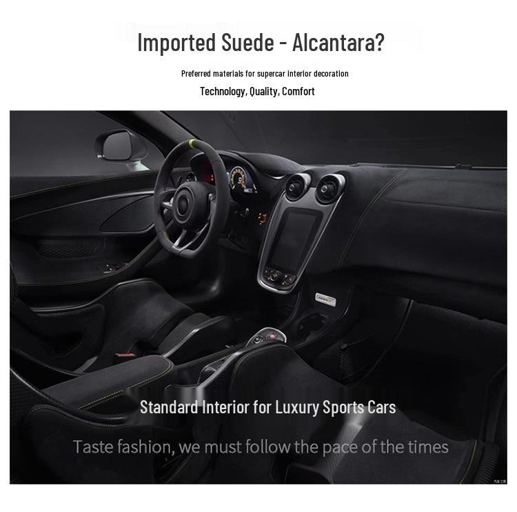 Advanced Suede Key Case for Feifan Auto R7 & F7 with Full Coverage and Big Screen Protection