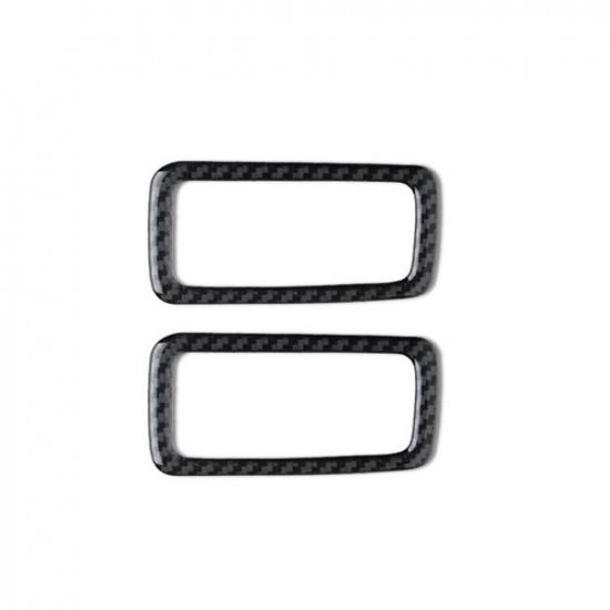 Carbon Fiber Rear Roof Reading Light Trim Cover For Porsche Macan 2014-