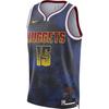 Dri-Fit NBA Nikola Jokic Denver Nuggets 2025/26 Selection Series Logo Sleeveless Basketball Jersey Men Jersey Rush-Blue Amarillo HJ4067-495