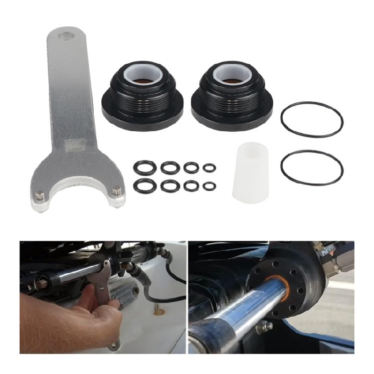 Front Mount Hydraulic Steering Cylinder Seal Kit with Pin Wrench HS5157 HC5340