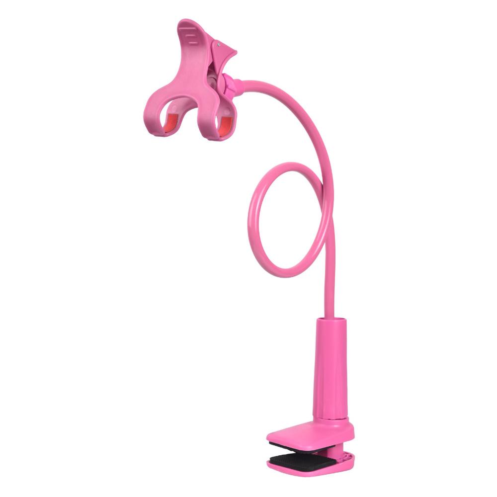 Adjustable Mobile Phone Holder, Flexible Long-Arm Clip-On Base Bracket For Lazy People, Universal Bedside Desktop Bracket