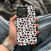 Sweet and cool babe feeling full of wild leopard print Apple 17 mobile phone case iPhone12promax 2-in-1 protective case