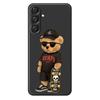 For Samsung Galaxy A16 5G/4G Case Cool Bear Pattern Printing Straight Edge TPU Phone Back Cover