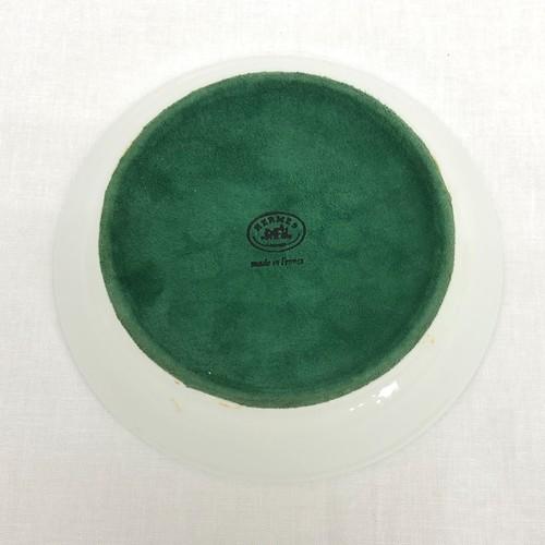 HERMES Paris Toucans Bread Side Plate Accessory Tray 5.12in / 13cm Japan Auth