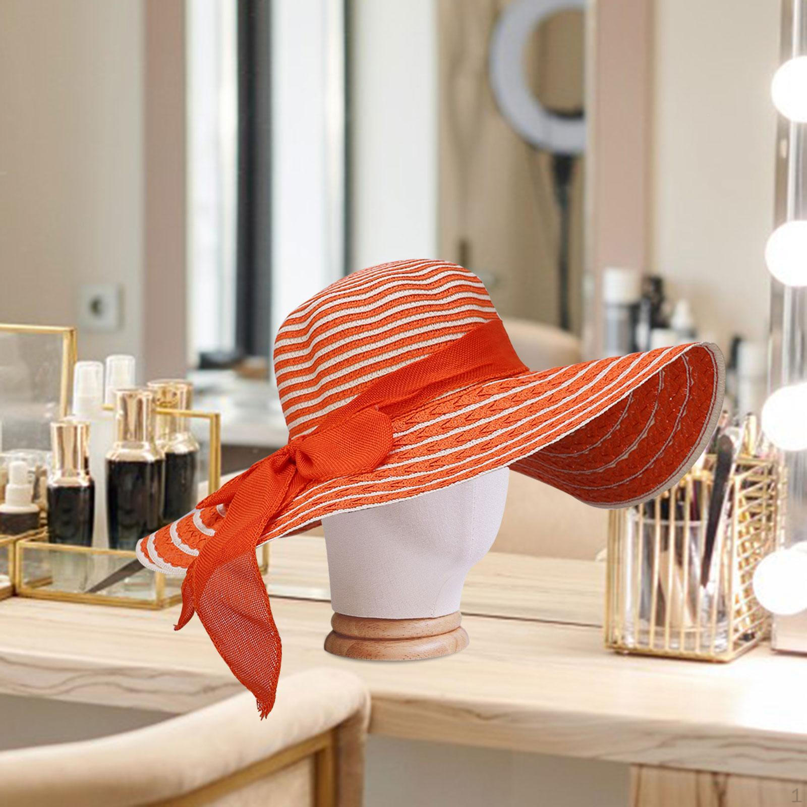 

Mannequin Head Model Wig Display Rack Thick Hat Storage for Beauty Salon or