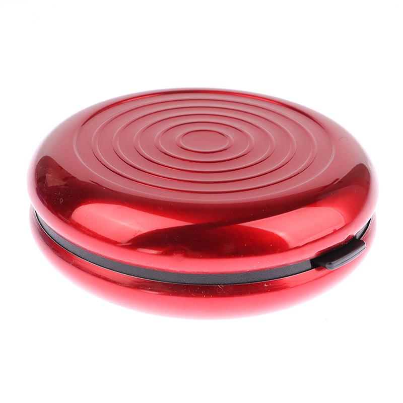 Round Usd/Euro Coin Dispenser Storage Coins Purse Wallet Holders Storage Box