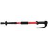Outdoor Aluminium Alloy 4-Sections Suspension Straight Handle   Pole Walking Stick Alpenstock for Climbing Camping