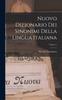 Kniha Nuovo Dizionario Dei Sinonimi Della Lingua Italiana; Volume 1