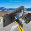 Bike Phone Mount Waterproof, Motorcycle Phone Mount with Aluminum Handlebar Mount Base Touching Screen Phone Case