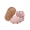 Winter Warm Babys Snow Booties Anti-Slip Slipper Newborn Shoes Flats Toddler Crib Boots Toddler Infant Walking Shoes Girls Boys