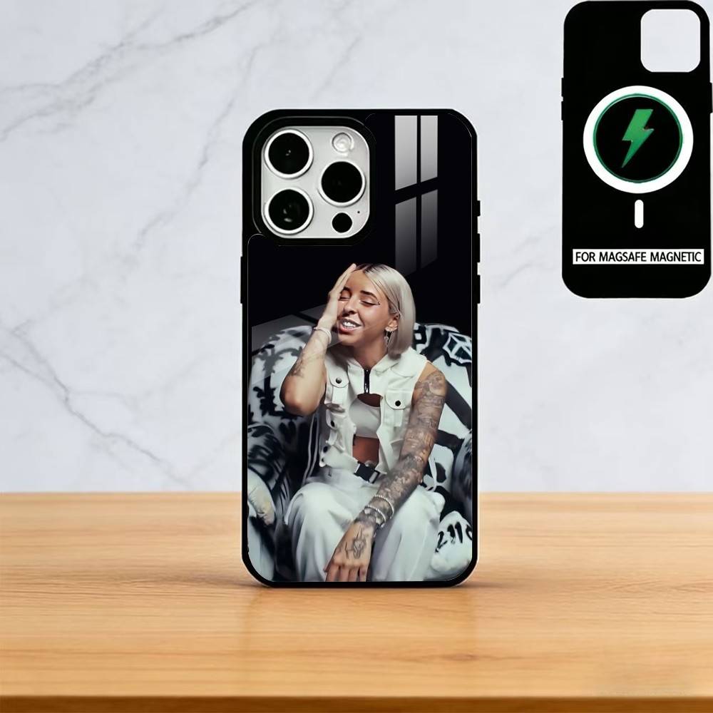 Singer Y-Young Mikos Phone Case For iPhone17,16,15,14,13,12,11 Plus,Pro Magnetic For Magsafe Wireless Charging iPhone12mini