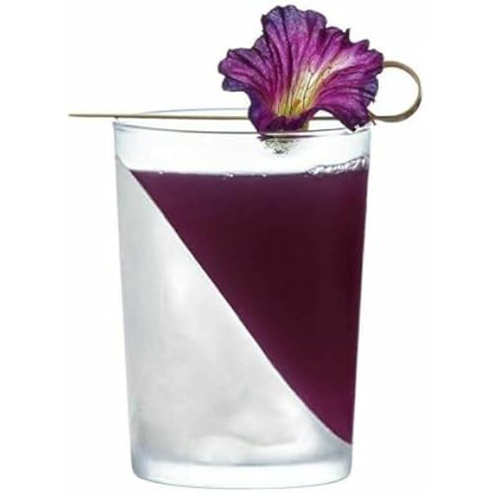 Verres - INDE - Bodega - Lot De 8 - 515 Ml - Multicolore - Compatible Lave-vaisselle