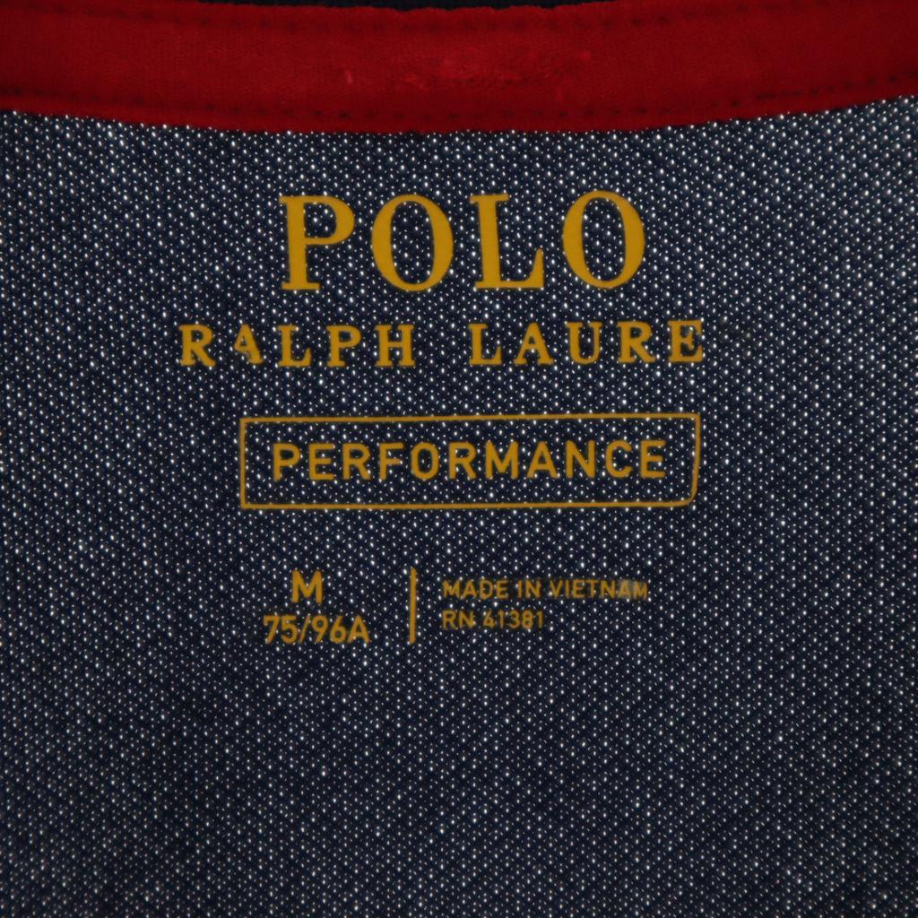 Polo Ralph Lauren Kurzarm-Poloshirt M Marineblau System Herren Gebraucht