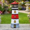 Solar Lighthouse Statue Light Light Waterproof Outdoor Decorative Solar Garden Solar Lighthouse Lamp