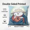 The Battle Cats Game Cushion Cover Pattern Printed Pillowcase for Living Room Sofa Cushion Cover & Bedroom Decor