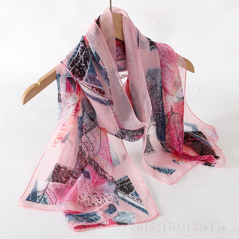 New Fashion Spring/Summer Women Print Headband Beach Chiffon Scarf Shawls Female Long Wraps Panama Beach Sunscreen Hijab for daily use