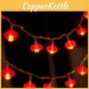 Character Lucky Led String Lights Home Decoration Small Red Lanterns Holiday For