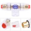 8 Gauge Car Auto Vehicle Stereo Audio Fuse Box Holder Block with 60Amp Fuse