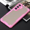 For Samsung Galaxy S26+ Case PC + TPU Semi-Transparent Frosted Finish Protective Phone Cover