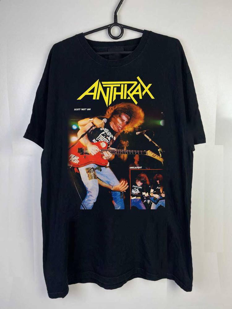 AAnthrax Band Live Perform Concert Unisex Unisex TShirt All Size Unisex T-Shirt XL