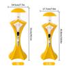 1.5L/3L Festa Vino Birra Acqua succo Bevanda Tavoli Casa Bar Contenitore con Nucleo di Ghiaccio per Bevande Bicchiere Torre Birra Dispenser