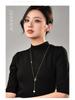Autumn/Winter Pearl Sweater Chain: Fashionable, Adjustable, Long Necklace
