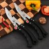 Kitchen Strong Stainless Steel Multi-Functional Bone Cutting Knives & Scissors