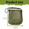 Mushroom Foraging Bag,Storage Grocery Fruits Picking Pouch Mesh Hunting Bag for Camping Harvesting