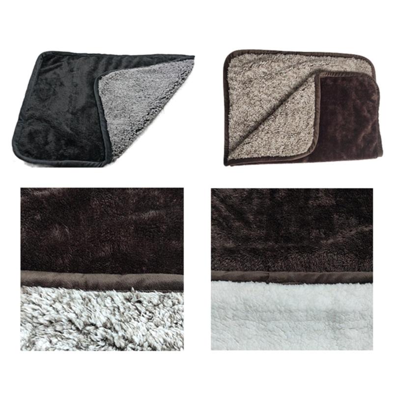 Haustier Hundebett Matte Katzen Winter Warme Decke Kissen Welpen Schlafmatten Weiche Zwingerunterlage Sofakissen Hundebett Bettzeug Boden Teppich