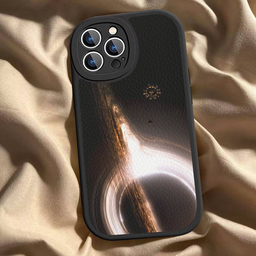 

Interstellar Movie For iPhone 16 15 14 13 12 11 Pro Max Plus Shockproof Leather Soft Phone Cover iphone 11
