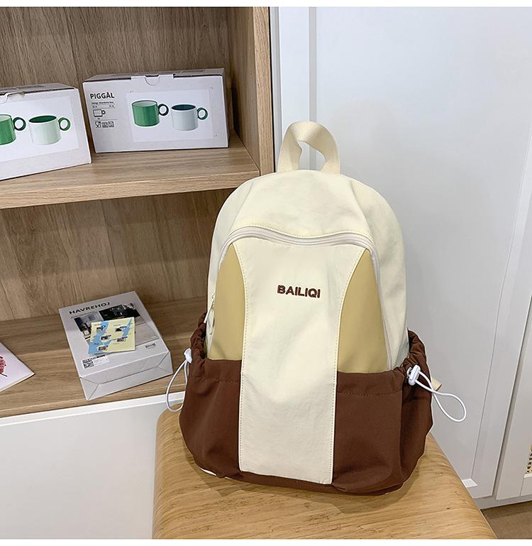 

Новый школьный рюкзак легкий, маленький, свежий и однотонный, корейская версия универсального школьного рюкзака для девочек, модный