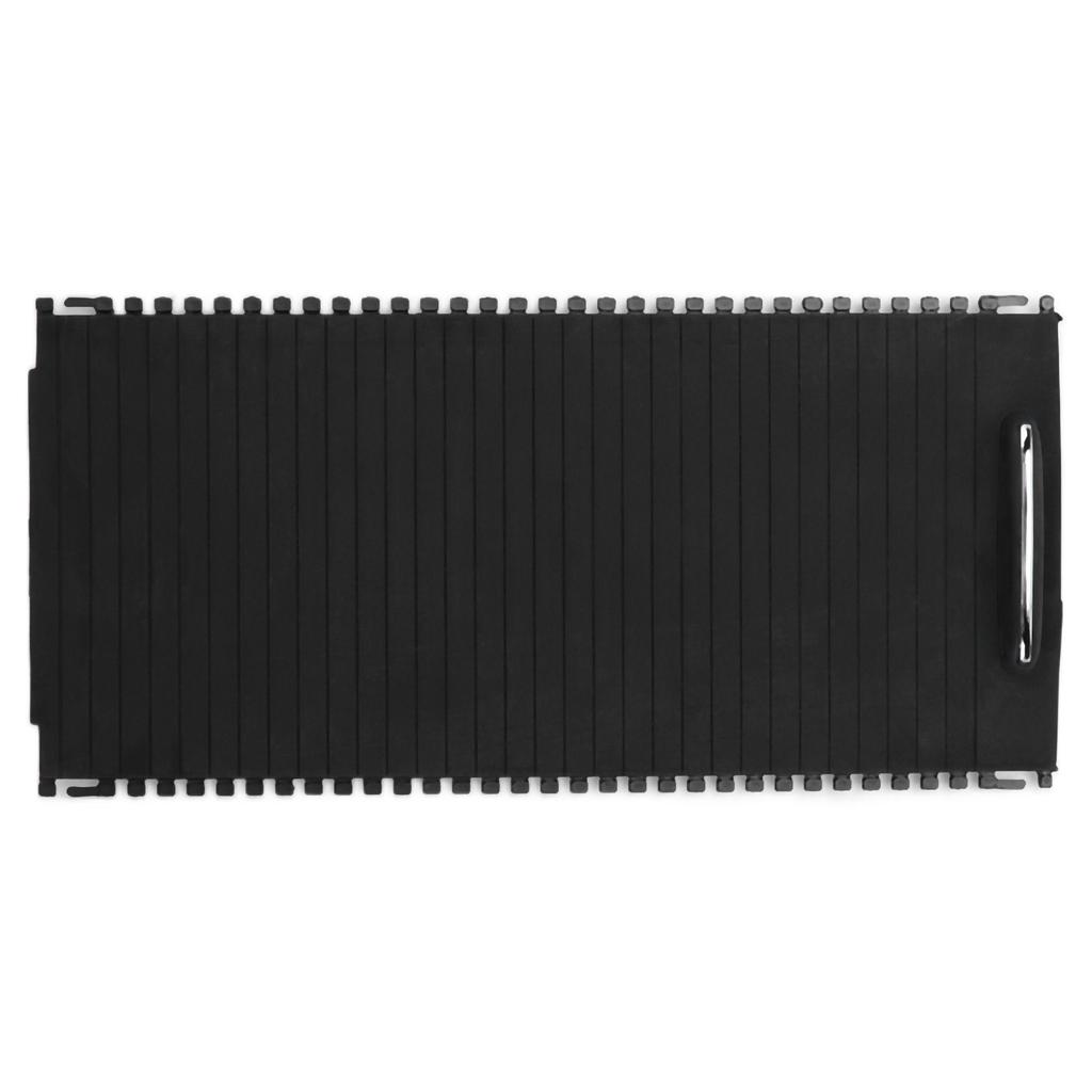 Center Console Slide Roller Cup Holder Blind Cover A20468076079051 Replacement for MercedesBenz W204 W212(Black )