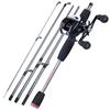 SOUGAYILANG Fishing Rod and Reel Combos 5 Sections Fishing Rod with 18+1BB Fishing Reel for Carp Fishing Tools