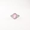 925 Sterling Silver Morganite Gemstone Jewelry Handmade Ring Women Accessorise RR-8-10