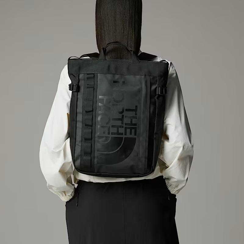 The North Face 11.5L Logo Backpack Outdoor Bag Recycled Polyester Unisex Backpacks Black NF0A8BK7-TNF
