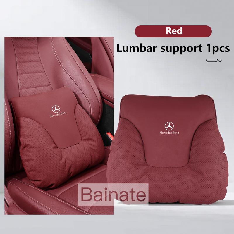 For Mercedes Benz A C E V S Class CLA CLS GLA GLC GLK GLS SLK ML Vito Car Headrest Soft Neck Pillow Seat Lumbar Cushion Support