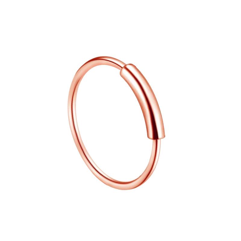 Bijoux Stud Anneau de Nez en Acier Inoxydable