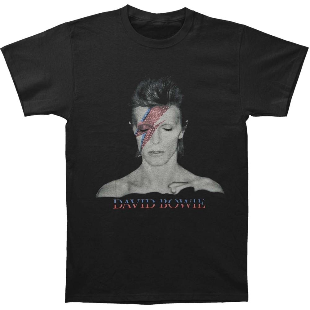 David Bowie Aladdin Sane T-shirt X-Large Black Unisex T-Shirt XXXL