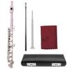 SLADE 16 Holes Piccolo C Key Multicolor Silver White Copper Blow Pipe Professional Woodwind Instrument with Accessories
