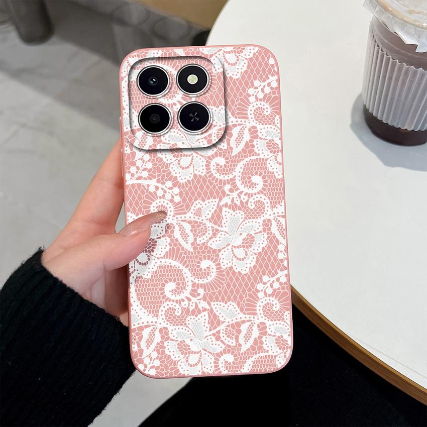 For Honor X6c X6d X5a X5c X6a X7a X8d X9d X8c X7 X8 X6 Phone Case Pretty Flowers Patterns Lightweight Soft Silicone Cover For Honor Protective Housing