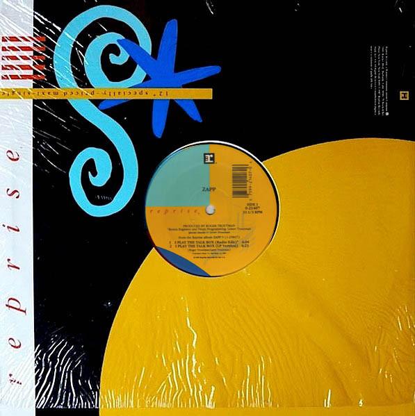 

12inch Record ZAPP I Play The Talk Box 021407 Reprise Records 1989 US SoulFunk Used